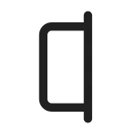 Notebook Section SVG Icon